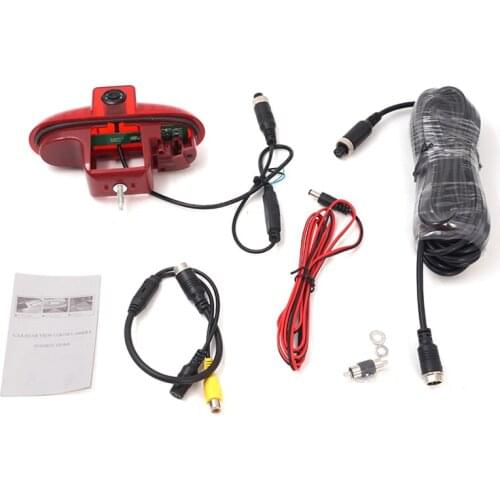 Backup Brake Light Reversing Rear View Camera CMOS for Opel Vivaro/Trafic 2001-2014 Waterproof 170 Third Brake Light Camera