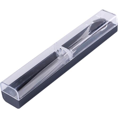 1PC Stainless Steel Tongue Scraper Tongue Brush Cleaner Tongue Scraper For Oral Care Oral Hygiene Keep Fresh Breath High Quality