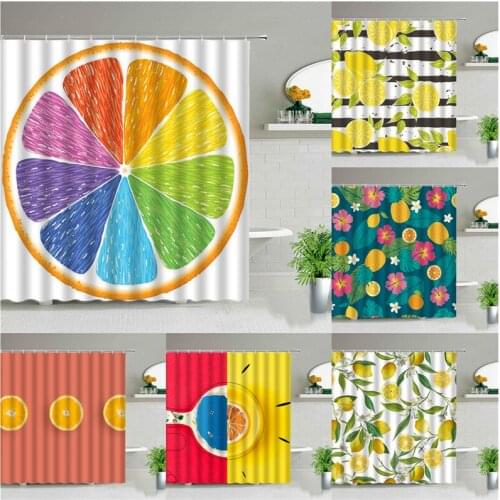 Cartoon fruit apple Shower curtain shower curtains bathroom curtain bathroom bathrooms modern fixture shower curtain Curtains