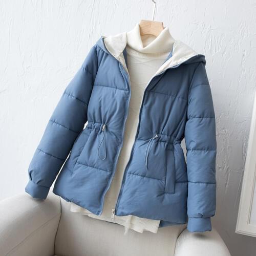Winter Jacket Women Hooded Parka Pockets Womens Winter Jackets And Coats Large Size Women Parkas Bread Coat Parkas Femenina