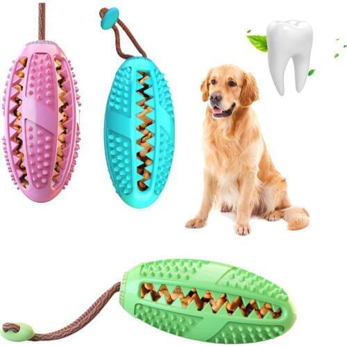 Pet Dog Toothbrush Mixed Bite Resistant Teether Chew Toy Cleaning Brushing Teeth Dental Care Pet Molar Stick