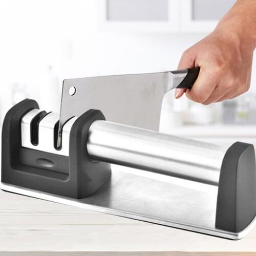 1 Pcs Knife Sharpener Professional Ceramic Tungsten Kitchen Sharpening System Tool