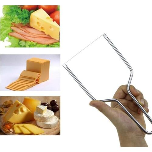1 Pcs Cheese Slicer Adjustable Grater Planer Aluminum Butter Nonstick Butter Wire Cutter Cheese Cutting Wire Kitchen Tools