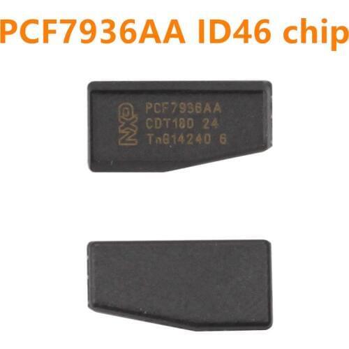 10 20 30 50 100pcs Original pcf7936aa ID46 Transponder Chip PCF7936 Unlock ID 46 PCF 7936 (update of PCF7936AS) carbon auto chip