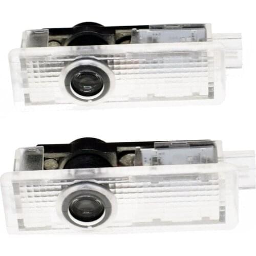 2 pièces voiture LED lumière de porte pour Mini Cooper JCW R57 One S R50 R53 R56 R60 F55 F56 R58 R59 Clubman Countryman Paceman