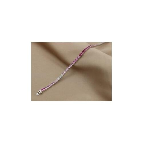 3mm. Pink Tone Water Way Bracelets