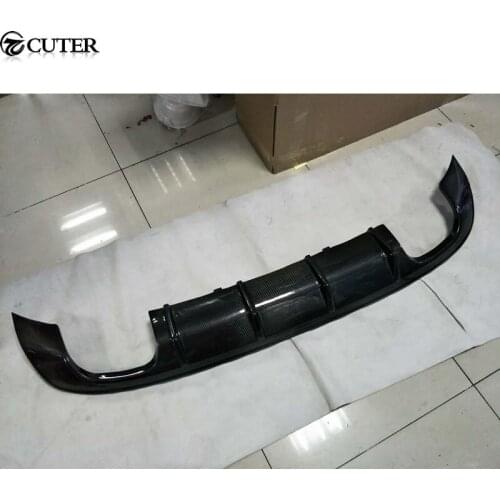 A3 S3 style Carbon fiber Rear bumper lip Diffuser for Audi A3 S3 bumper Sportback 2013UP