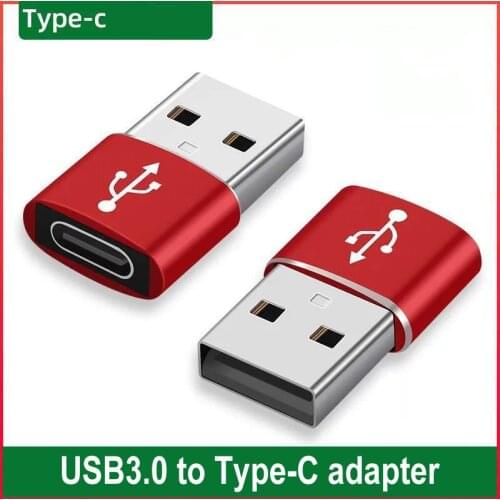 OTG Adapter Type-C to USB 3.0 Charging Data Sync For Xiaomi Redmi Note 10 S 9T 8T 9S 9 8 Pro Huawei P Smart 2021 USB C Connector