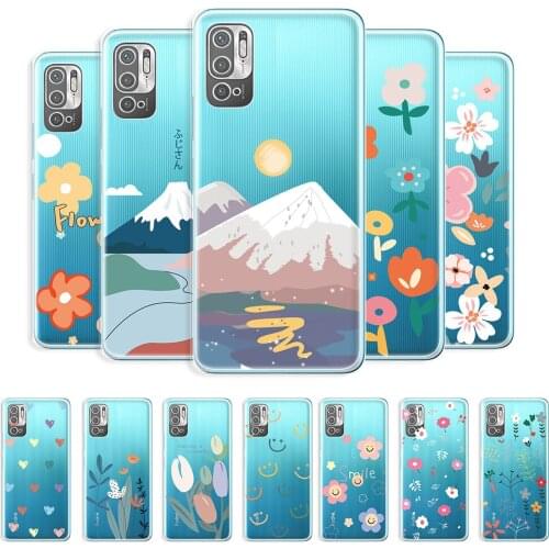 For Xiaomi Redmi Note 10T 5G Case Clear Soft Cover For Redmi Note 10 5G Transparent TPU Case For Xiaomi POCO M3 Pro Phone Fundas