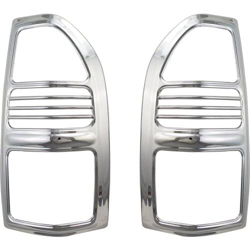 For Toyota Land Cruiser Prado J90 FJ90 1996-2002 ABS Chrome accessories plated Rear Light Lamp Cover Trim Tail Light Cover