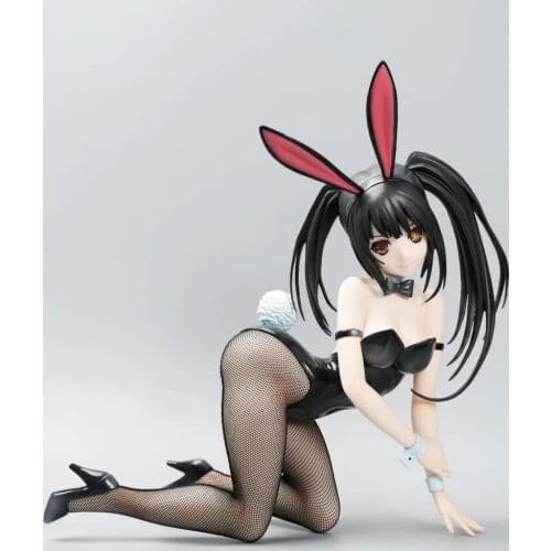 Freeing Date A Live Kurumi Tokisaki Bunny Girl PVC Action Figure Anime Sexy Girl Figure Model Toys Collection Doll GIft