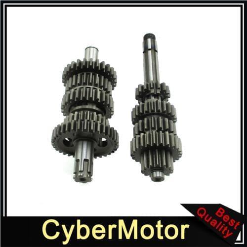Gear Box Main Counter Shaft For Zongshen Z190 190cc ZS1P62YML-2 Engine Pit Dirt Bike
