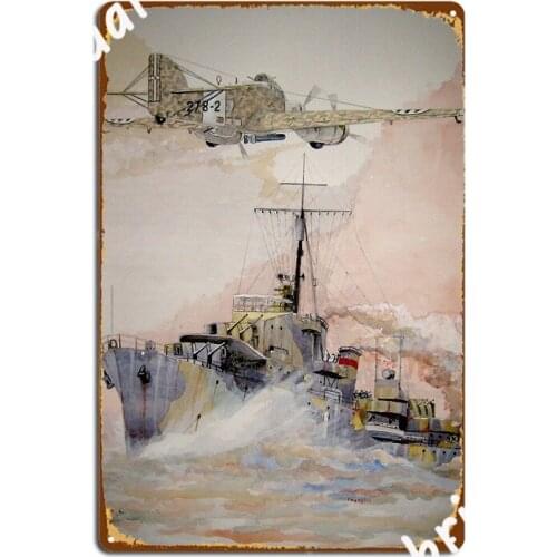 Hms Ashanti Metal Sign Wall Decor Design Bar Cave Club Tin Sign Posters