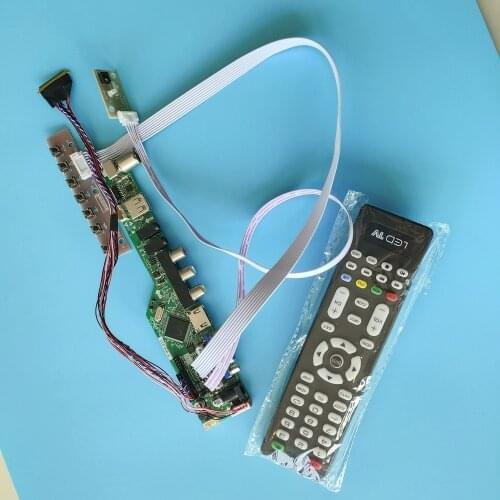 Panel Screen kit for HSD101PWW1-A00 Controller board driver board LCD LED 1280X800 remote 40pin USB LVDS HDMI-compatible VGA AV