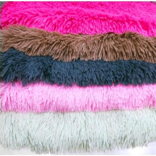 PV Soft Plush Fabric DIY Imitation Fur Fabric home textile fabric toy plush dog house plush fabric 1MX1.65M