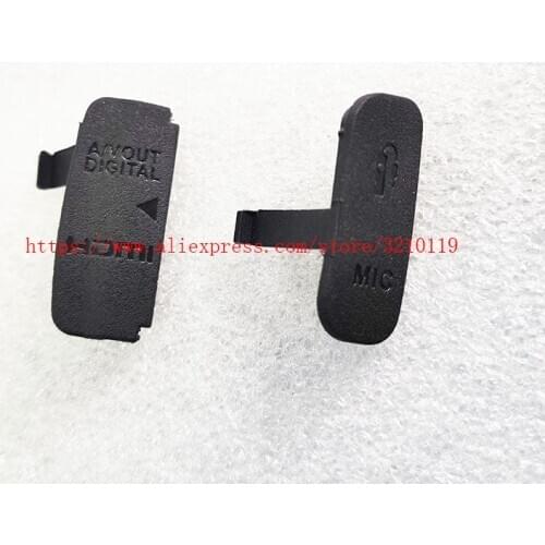 NEW USB /HDMI DC IN/VIDEO OUT Rubber Door Bottom Cover For Canon EOS 600D 650D 700D Rebel T3i Kiss X5 Digital Camera Repair Part
