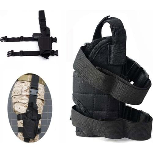 Tactical Leg Holster Glock Airsoft Pistol Gun Drop Thigh Holster Pouch Bag Holder Adjustable Magic Strap Holster For Most Pistol