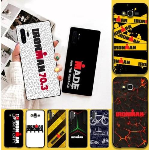 TOPCASHOP Ironman Triathlon Phone Case For Samsung Galaxy Note20 ultra 7 8 9 10 Plus lite J7 J8 Plus M21 M30S