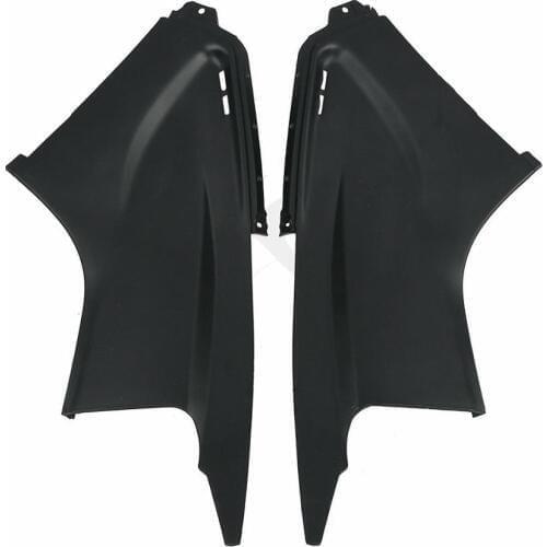 Motorcycle 2 × Unpainted Air Fairing Dust Tube Cover Cowl For Yamaha YZF R6 2003 2004-2005 04 05
