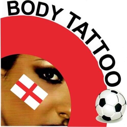 10PCS/lot Temporary Tattoo Sticker Fake Shoulder Body Arm 6cm Flag Tattoo Face Sticker