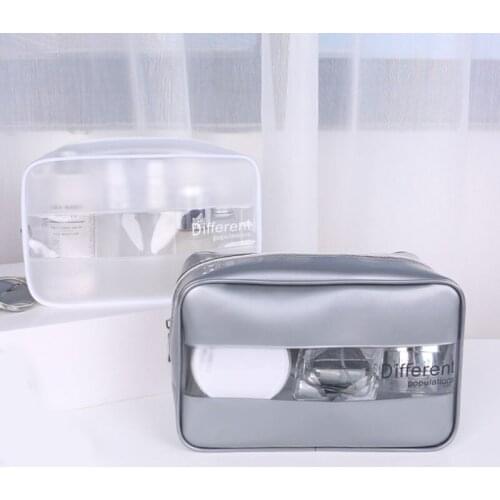 Women Portable Travel Wash Bag Female Transparent Waterproof Makeup Storage Pouch Large Capacity Cosmetic Organizer Beauty Case