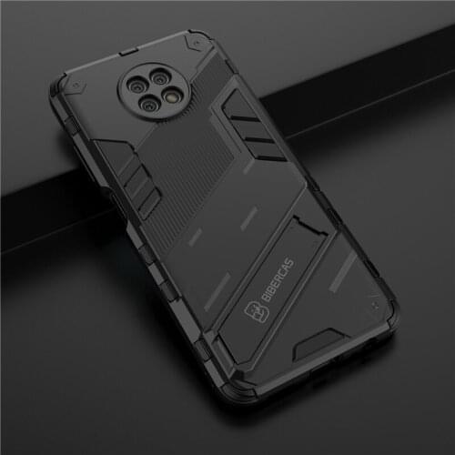 Hard Armor Back Cover For Xiaomi Redmi Note 9T 5G Case Phone holder Bumper Cover For Redmi Note 9T 5G Case For Redmi Note 9T 5G
