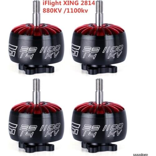 1 / 2 / 4 PCS iFlight XING 2814 880KV / 1100KV 4-6S Brushless Motor for Long RC Drone FPV Racing Spare Part DIY Airplane TOYS