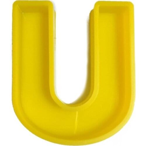 Alphabet Letters Ornaments Epoxy Resin Mold Home Decorations Silicone Mould DIY Crafts Jewelry Casting Tools