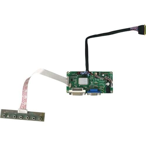 Free Shipping DVI VGA LCD Controller Board DIY Kit For N173HGE-L21 17.3inch 1920x1080 40Pin LED Panel