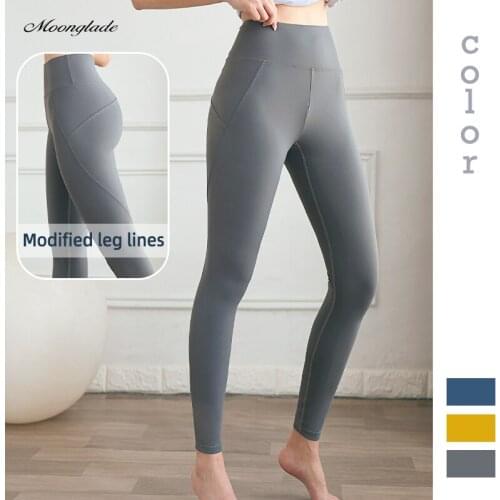 Moonglade Yoga Pants High Waist Gym Leggings Sport Women Fitness Workout Clothes Running Dance Living Sports Wear Lift Tights