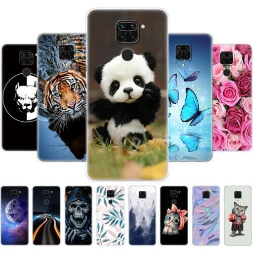 For Redmi Note 9 Pro Case For Xiaomi Redmi Note 9S Cover Soft Silicon Phone Back For Redmi Note9 Pro Note9Pro Note9S Case Panda