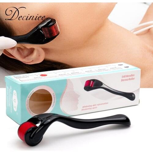 540 Needles 0.2/0.25/0.3 Micro-needle Roller Medical Therapy Skin Care Tool Derma Roller for Face Microdermabrasion Roller