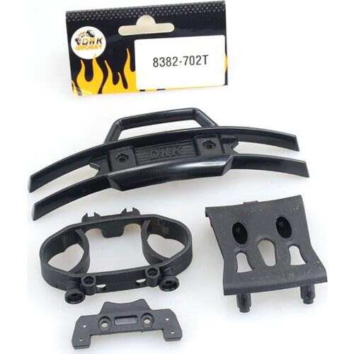 RC Car Parts 8382-702T DHK 8384 8382 Universal Front Rear Bumper Upper Suspension Arm Mount Monster Remote Control Car