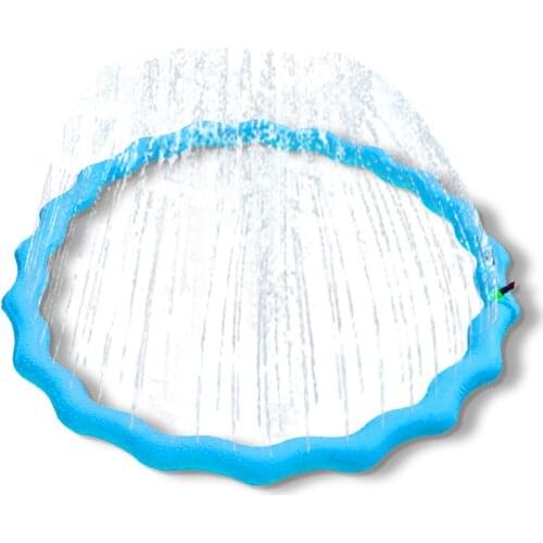 Children Kids Summer Home Garden Beach Lawn Cold Water Spray Ring Water Spray Ring Inflatable Kids Circle Playing Toy