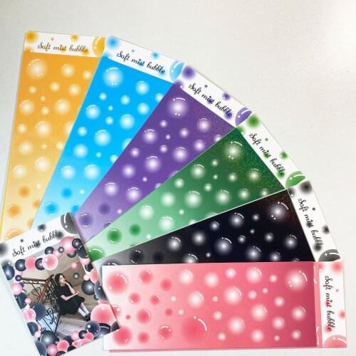 Fantasy Colorful Bubble Laser Ins Korean Stickers DIY Scrapbooking Idol Card Happy Plan Deco Sticker Stationery Art Supplies