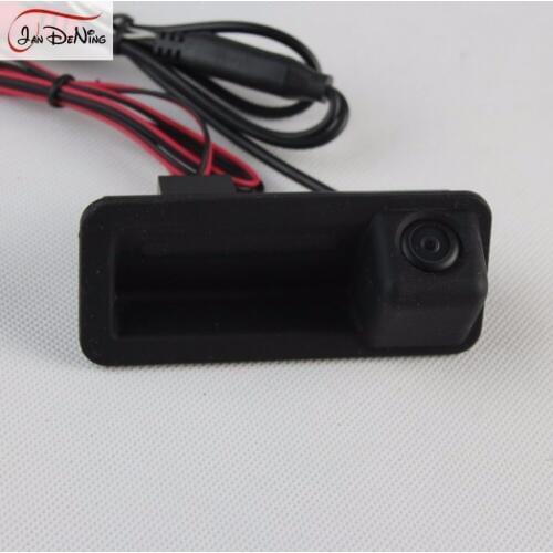 JanDeNing HD CCD Car Rear View Parking/Backup Reverse Camera/ Trunk Handle OEM For Land Rover Range Rover L322 2002-2012