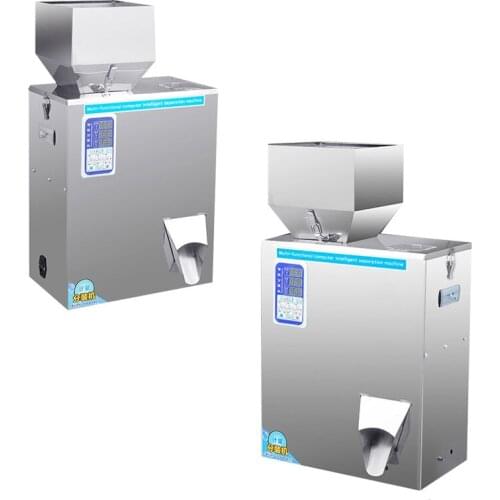Small Desktop Scale Grain Automatic Weighing Filling Machine Granule Powder Packing Machine