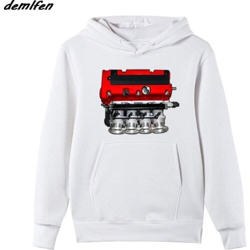 K20 Itb Rbc Manifold Jdm Integra Civic Type R Red Valve Cover Rsx Euro R Sweatshirt Men Fleece Hoodie Funny Hoody Jacket Tops