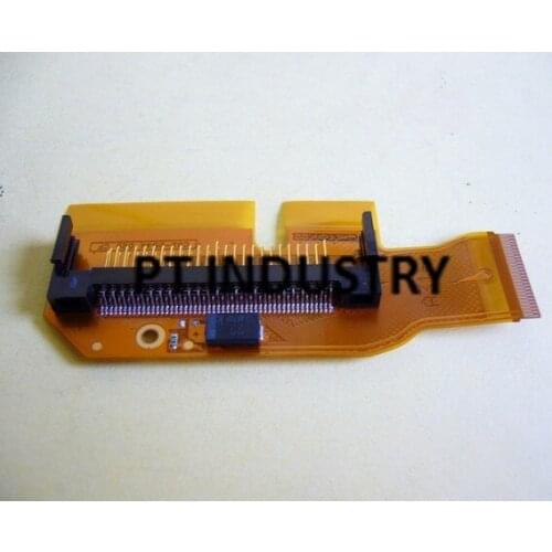 Original Used 7D CF Memory Card Slot Hold Holder Board With Flex Cable PCB Test Working Well For Canon 7D