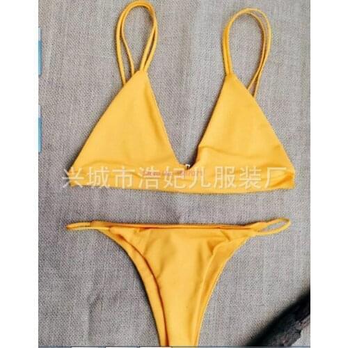 By dhl or fedex 50pcs Sexy Bikinis Women Swimsuit Back Strappy Padded Bathing Suits Swim Push Up Bikini Set Swimwear Beachwear