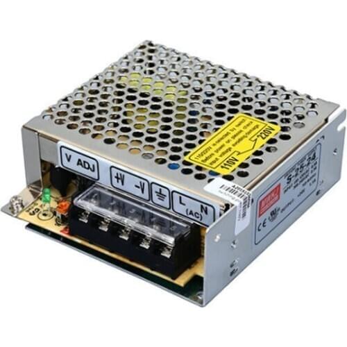 S-25-24V single group output switching power supply, 25W regulated DC power supply