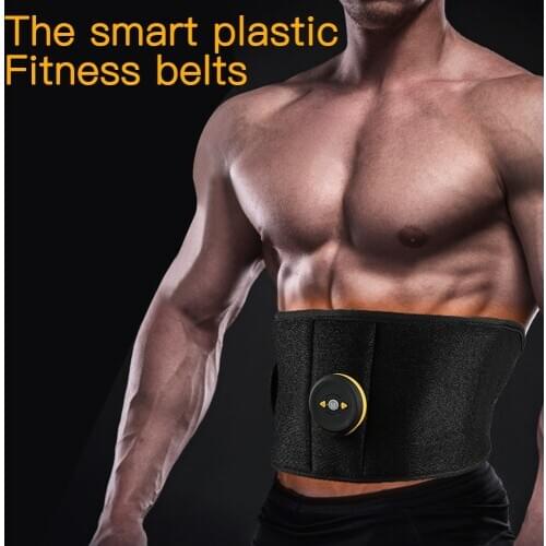 Smart EMS Shaping Body Belt Body Slimming Fitness Abdominal Vibration Massage Home Sports Fitness Abdominal Muscle Massage Belt