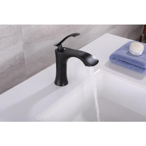 Good quality All Brass bathroom sink faucet basin mixer faucet cold hot water bathroom faucet,ORB/Brushed gold/Rose gold/White