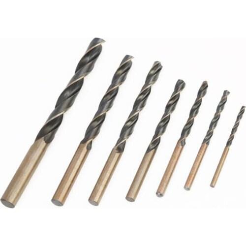 1PCS 1MM-6.5MM Straight Handle Twist Drill Bit HSS 9341 Drill For Stainless Steel Aluminum Alloy Sheet Electric Drill Bit