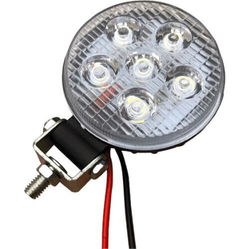 6 led 18w waterproof Autos led headlamp Offroad Roof Bumper Mounts spotlight 4X4 Car truck ATV SUV driving fog light headlights