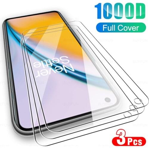 3PCS 9D Tempered Glass For OnePlus Nord 2 5G Protective Film For 1+ nord2 5G One Plus Nord CE N10 N200 5G N100 Screen HD Glass