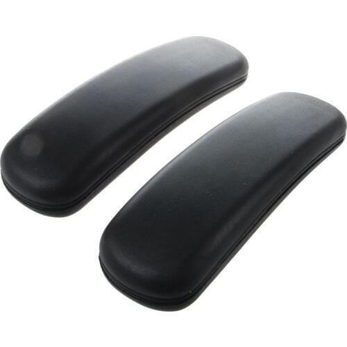 Office Chair Parts Arm Pad Armrest Replacement 9.75" x 3" (Black)