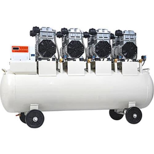 1PC Large Air Pump Compressor Oil-free Silent Air Compressor Dental Laboratory Auto Repair Air Pump Compressor Machine 220/380V