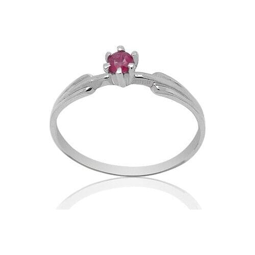 100% Natural Ruby Ring for Daily Wear 2.5mm Real Silver Ruby Ring 925 Silver Ruby Jewelry Brithday Gift for Woman