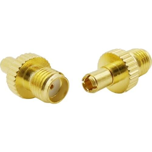 2Pcs SMA to TS9 RF Coaxial Adapter TS9 Male to SMA Female Connector SMA Jack to TS9 Plug Converter for 3G 4G Antenna USB Modem